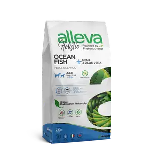 Alleva Holistic - Adult | Pesce Oceanico & Canapa & Aloe Vera