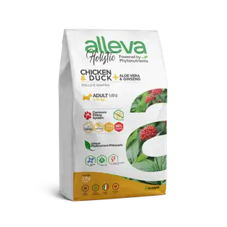 Alleva Holistic - Adult | Pollo & Anatra + Aloe Vera & Ginseng