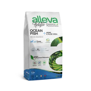 Alleva Holistic - Puppy | Pesce Oceanico + Canapa & Aloe Vera
