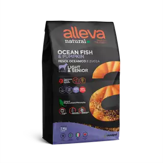 Alleva Natural - Light e Senior | Pesce Oceanico & Zucca