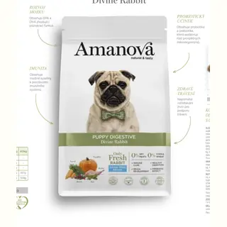 Amanova Puppy Digestive Divine Rabbit
