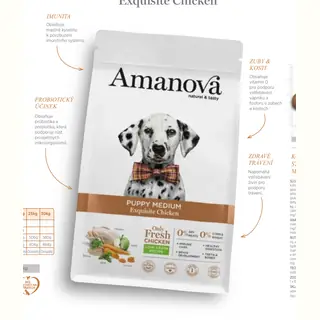 Amanova Puppy Medium Exquisite Chicken