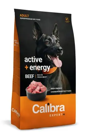 Calibra Calibra Dog EXPERT+ Adult Active & Energy Beef