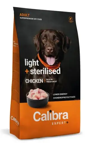 Calibra Calibra Dog EXPERT+ Adult Light & Sterilised Chicken