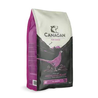 Canagan Dry Dog Food Highland Feast For Puppies & Adults