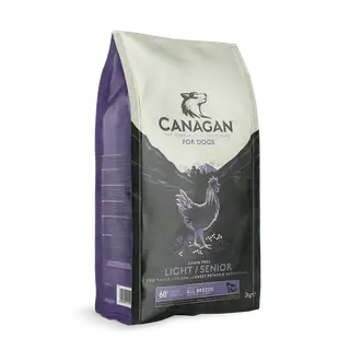 Canagan Dry Dog Food Light / SeniorFree Range Chicken For Adults