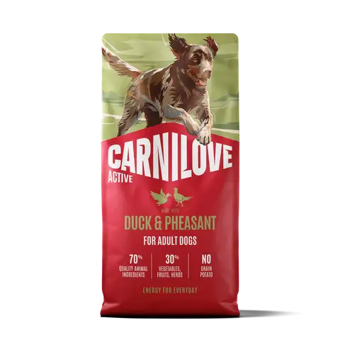 Carnilove ACTIVE Dry Dog Food Made with Duck & Pheasant