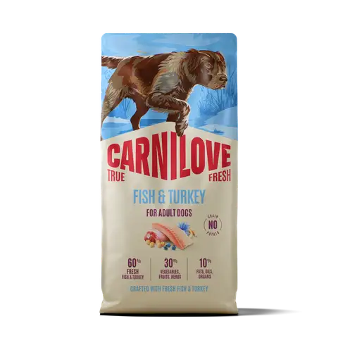 Carnilove TRUE FRESH Fish & Turkey Dry Dog food