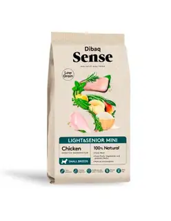 Dibaq Sense Dibaq Sense Low Grain Chicken Light or Senior Mini