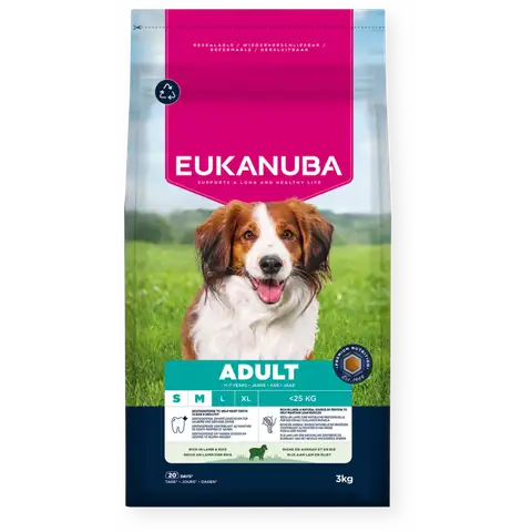 Eukanuba Adult Small/Medium Breed Lamb & Rice
