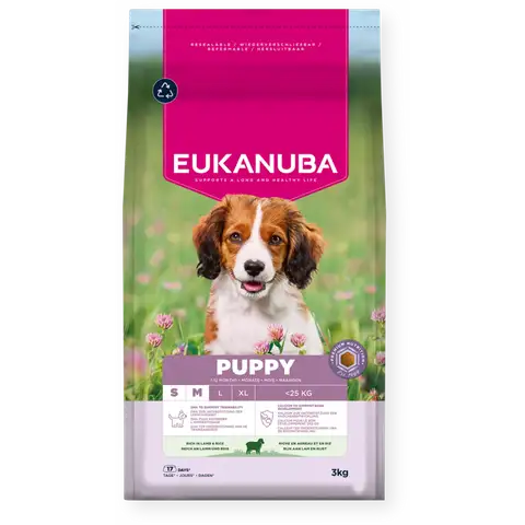 Eukanuba Puppy Small/Medium Breed Lamb & Rice