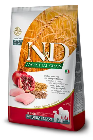 Farmina Chicken & Pomegranate Senior medium & maxi