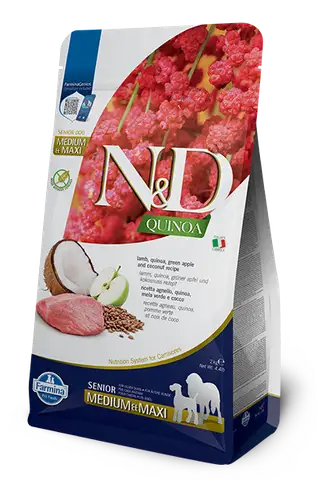 Farmina Lamb, quinoa, green apple and coconut Senior Medium & Maxi