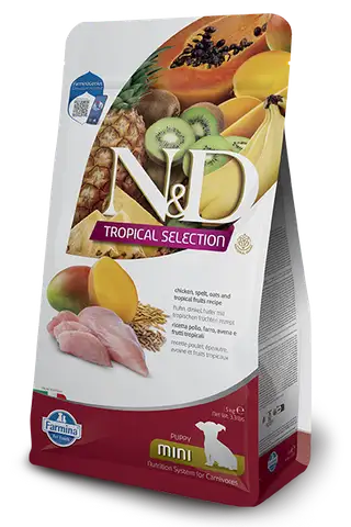 Farmina Chicken, spelt, oats and tropical fruits Puppy Mini