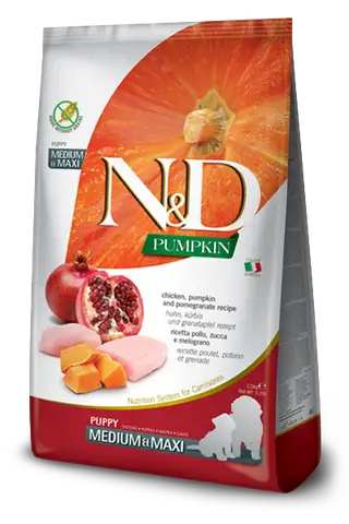 Farmina Chicken, Pumpkin and Pomegranate Puppy Medium & Maxi