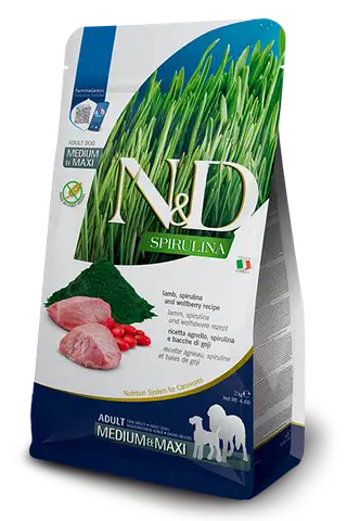 Farmina Lamb, Spirulina and Wolfberry adult medium & maxi