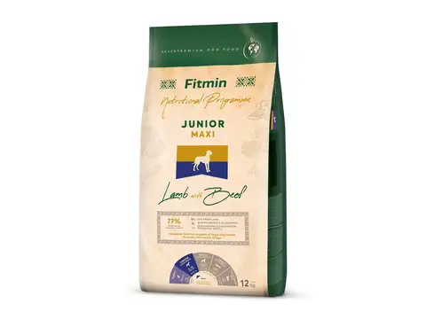 Fitmin Maxi Junior Lamb with Beef
