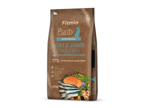 Fitmin Purity Adult & Junior Grain Free Fish Menu
