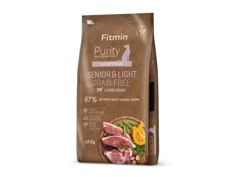 Fitmin Purity Senior & Light Grain Free Lamb