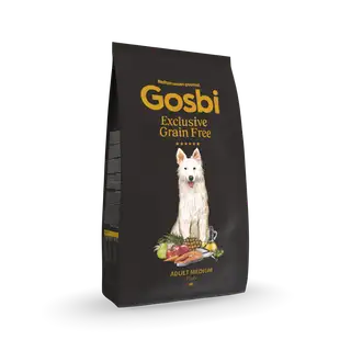 Gosbi Exclusive Grain Free Dog Adult Medium Duck
