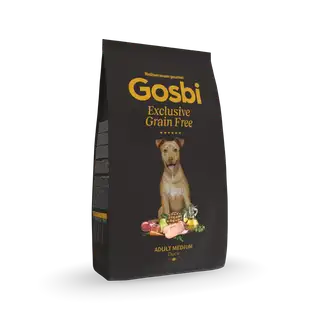 Gosbi Exclusive Grain Free Dog Adult Medium Fish