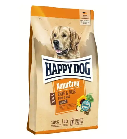 Happy Dog NaturCroq Ente & Reis
