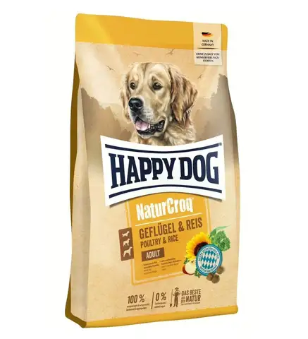 Happy Dog NaturCroq GEFLÜGEL & REIS