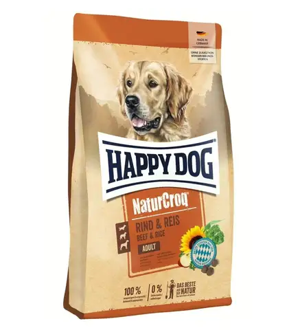 Happy Dog NaturCroq RIND & REIS
