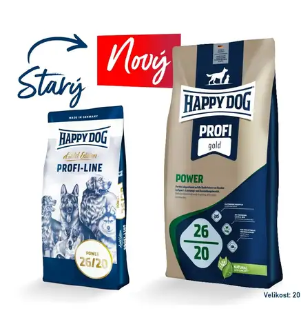 Happy Dog Profi Gold 26/20 Power