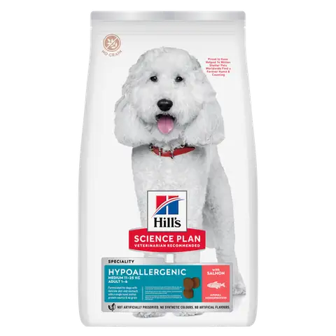 Hill's Hypoallergenic krmivo pro dospělé psy středně velkých plemen