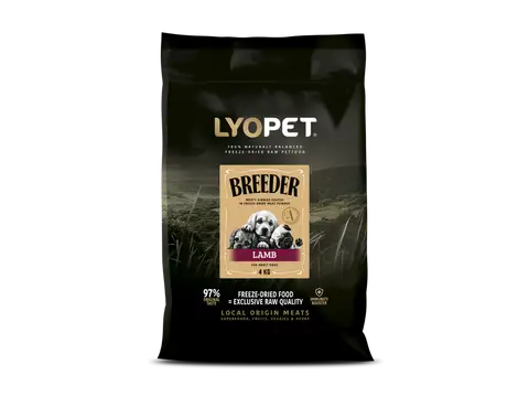 Lyopet Breeder Adult Lamb granule pro psy a jehněčím a hovězím masem