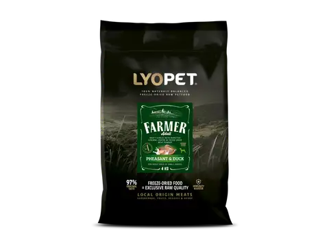 Lyopet Farmer Adult Mini Pheasant & Duck granule pro psy malých plemen s bažantem a kachnou