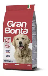 Monge Gran Bontà All Breeds Adult Dog Kibbles with Beef