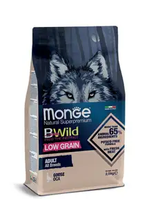 Monge Monge Bwild Low Grain All Breeds Adult Dog Goose