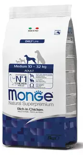 Monge Monge Natural Superpremium Medium Adult Rich in Chicken