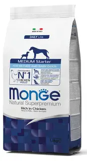 Monge Monge Natural Superpremium Medium Starter Rich in Chicken