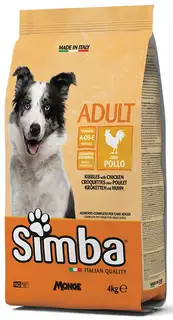 Monge Simba Adult Dog kibbles with Chicken