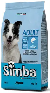 Monge Simba kibbles with tuna