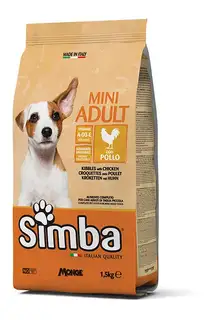 Monge Simba mini adult kibbles with chicken
