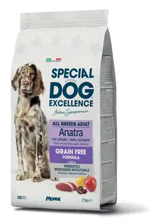 Monge Special Dog Excellence Grain Free Formula All Breeds Duck With Potatoes
