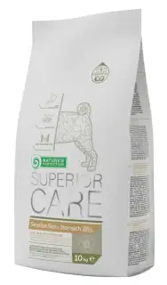 Nature's Protection Dry food for adult dogs of small breeds with sensitive skin and stomach, with lamb