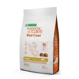 Nature's Protection Red coat grain free salmon adult small breed dry food for dogs
