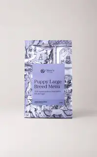 Oliver's EVERYDAY PUPPY LARGE BREED MENU