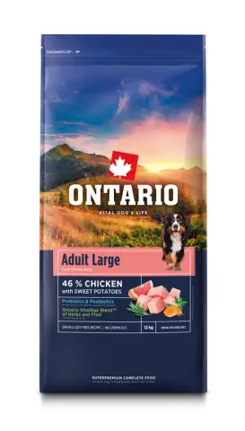 Ontario Ontario Adult pro velká plemena kuřecí s batáty
