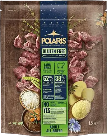 Polaris Holistic S čerstvým jehněčím a rýží — Adult