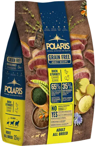 Polaris Holistic S čerstvým kachním a krůtím — Adult