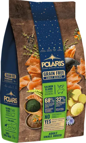 Polaris Holistic S čerstvým lososem a jehněčím — Adult