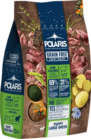 Polaris Holistic S čerstvým lososem a jehněčím — Puppy
