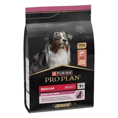 Purina Pro Plan PRO PLAN® Sensitive Skin (střední plemena) losos