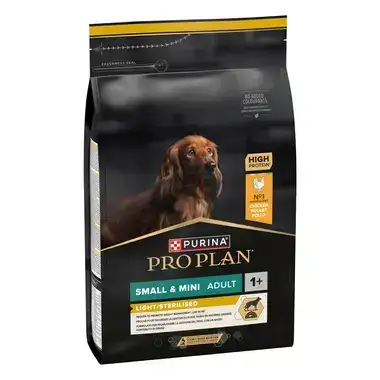 Purina Pro Plan PRO PLAN® Adult Light Sterilised (malá a mini plemena) kuře